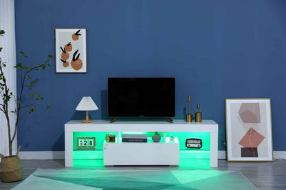 4803 WHITE TV STAND