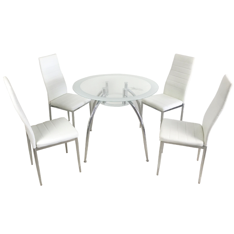 2000 dining set white