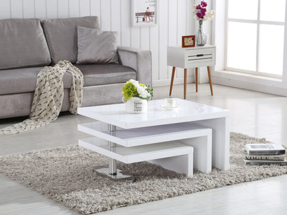 3040 White Coffee Table