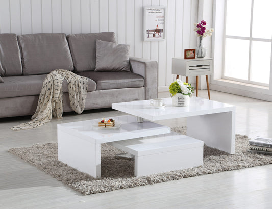 3040 White Coffee Table