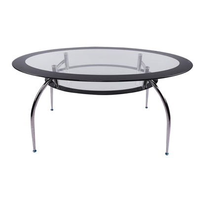 2100 L Dining Table Black