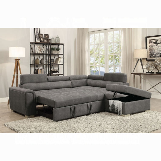 Thelma Sectional Sofa W/Pull-Out Bed