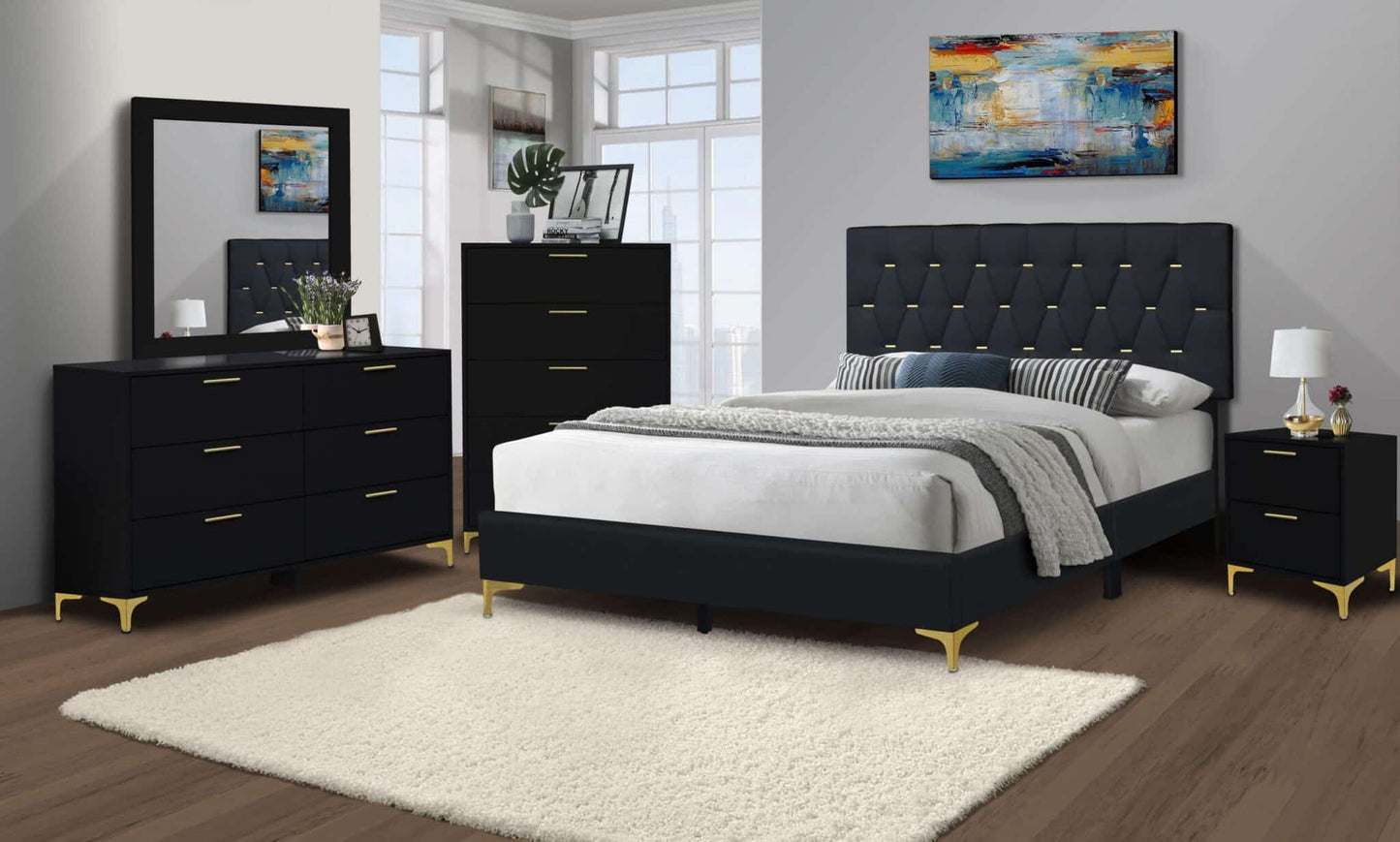 9200 Bed Frame Black