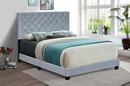 9300 GRAY Bed Frame (mattress not included )