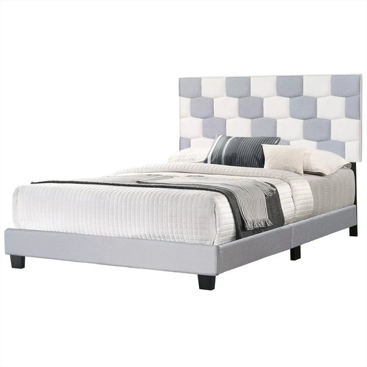 9400 WHITE/GREY (mattress not included)