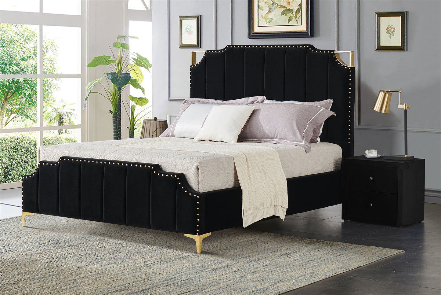 9906 Bed Frame Black