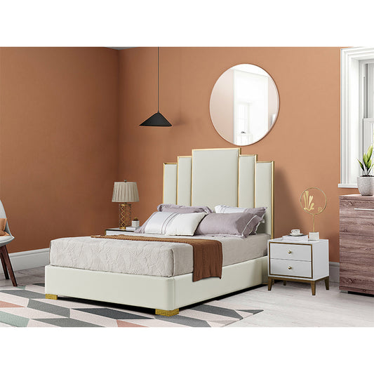 9937 Bed Frame Cream