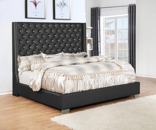 B134 Black Bed Frame