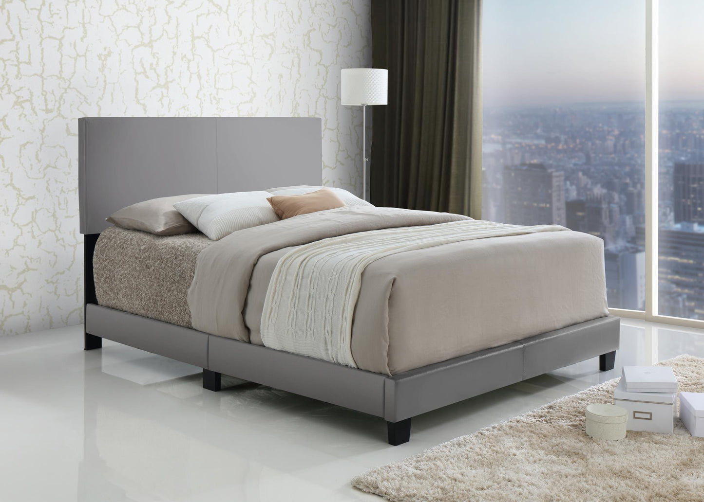 B185 Bed Frame Grey