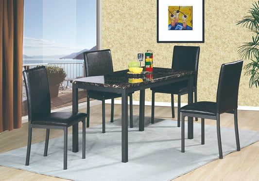 D045 Black Dining Set