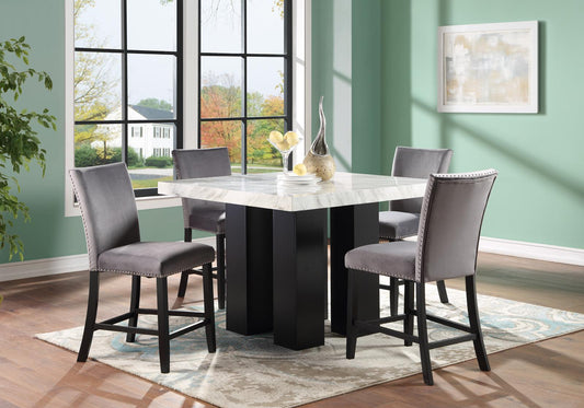 D163 Grey Dining Set