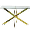 T1042 Dining Table Gold