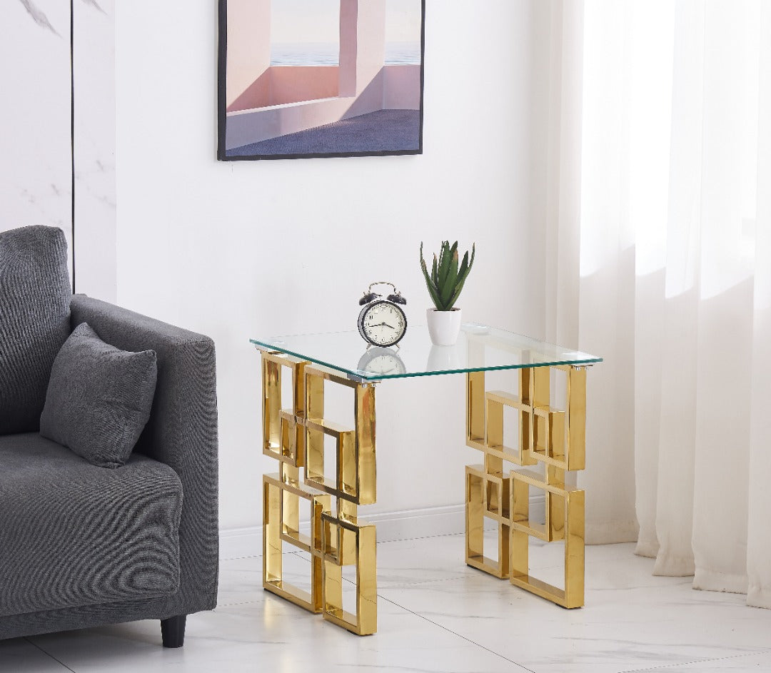 3120E Gold Coffee Table