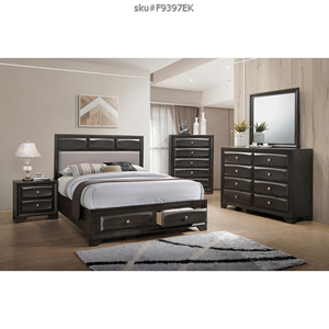 F9397EK King Bed Frame Grey