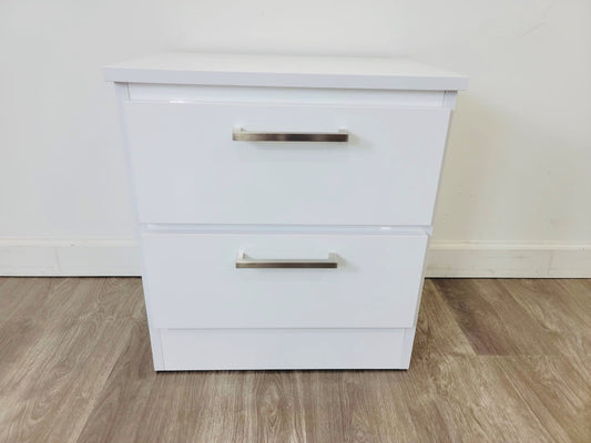 Nightstand White Glossy