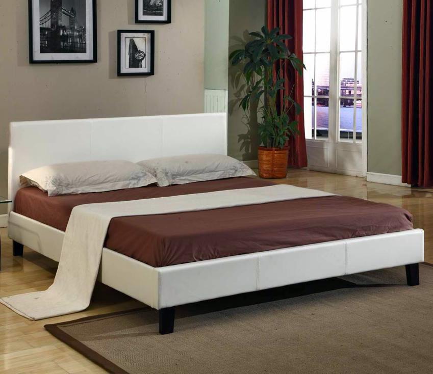 8001 White Bed Frame