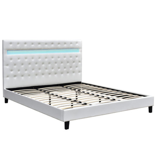 8337 White Bed Frame