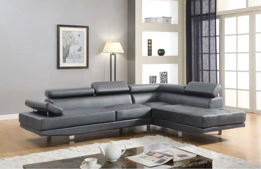 U7102 GREY SECTIONAL