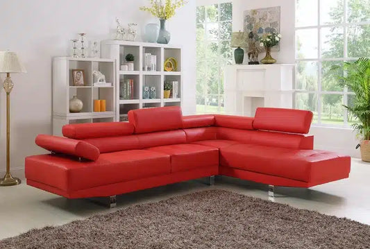 U7103 RED SECTIONAL