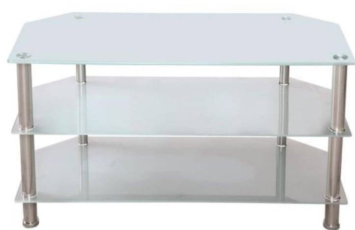 W133 White Tv Stand