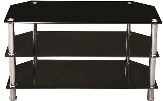 W133 Black Tv Stand