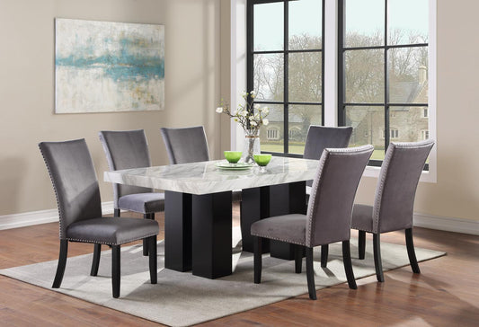 D563 Grey Dining Set