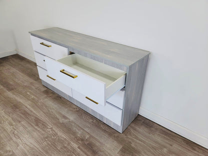 Dresser Miami Lula + White Glossy Gold