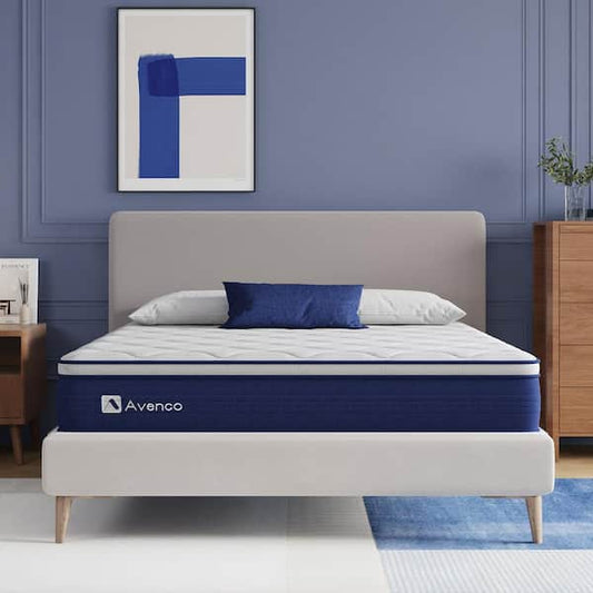 Queen Medium Firm Hybrid  12 in. Mattresses, Motion Isolation and Breathable