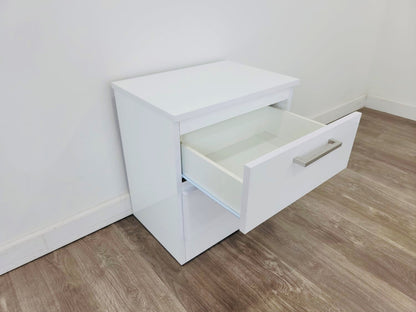 Nightstand White Glossy