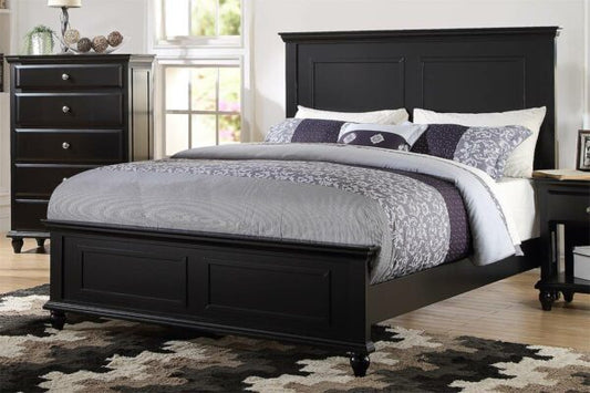 F9271EK King Bed Frame Black