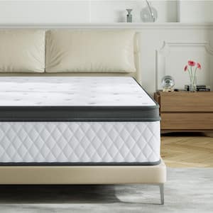 Durable Series  Medium hybrid 12 in. Bed-in-a-Box Mattress