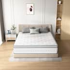 Durable Series  Medium hybrid 12 in. Bed-in-a-Box Mattress