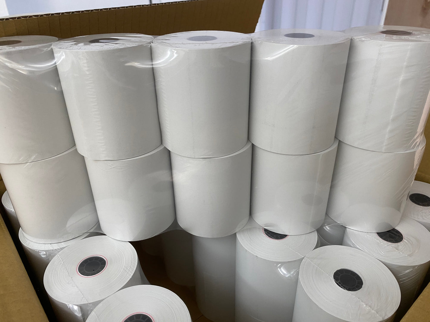 3-1/8 X 230' Thermal Paper Rolls (50 per case)